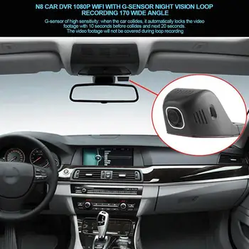 

N8 Novatek Car DVR Universal Full 1080P WIFI Car Camera with G-Sensor Night Vision Loop Recording 170 Wide Angle