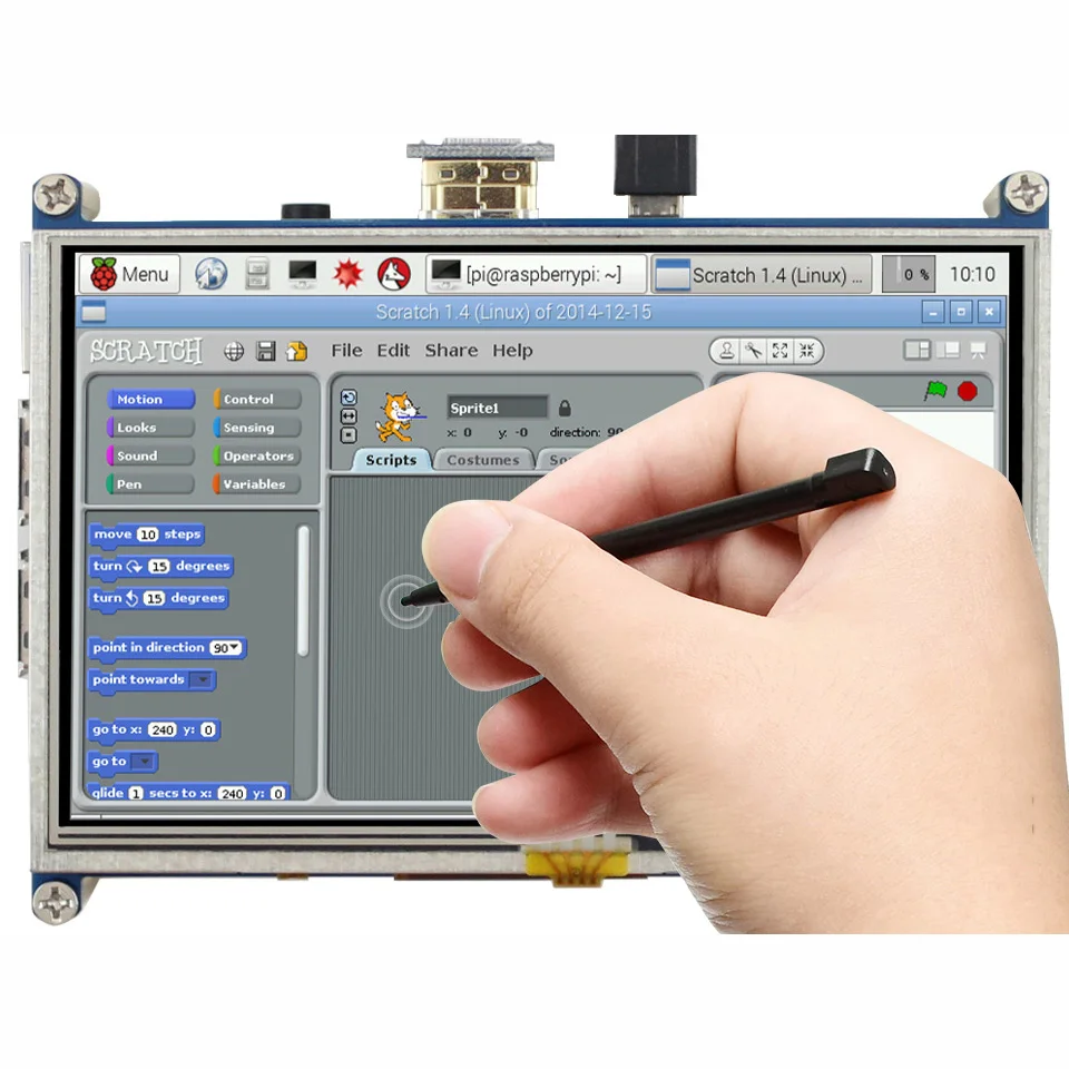   4/3/ 800x480 ػ HDMI LCD  5 ġ ׼ ġ ũ ̴ PC 
