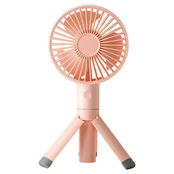 

Fold Handheld Electric Mini Fan USB Rechargeable Portable Small Fan Cooler Household Office Desktop 3 Speed