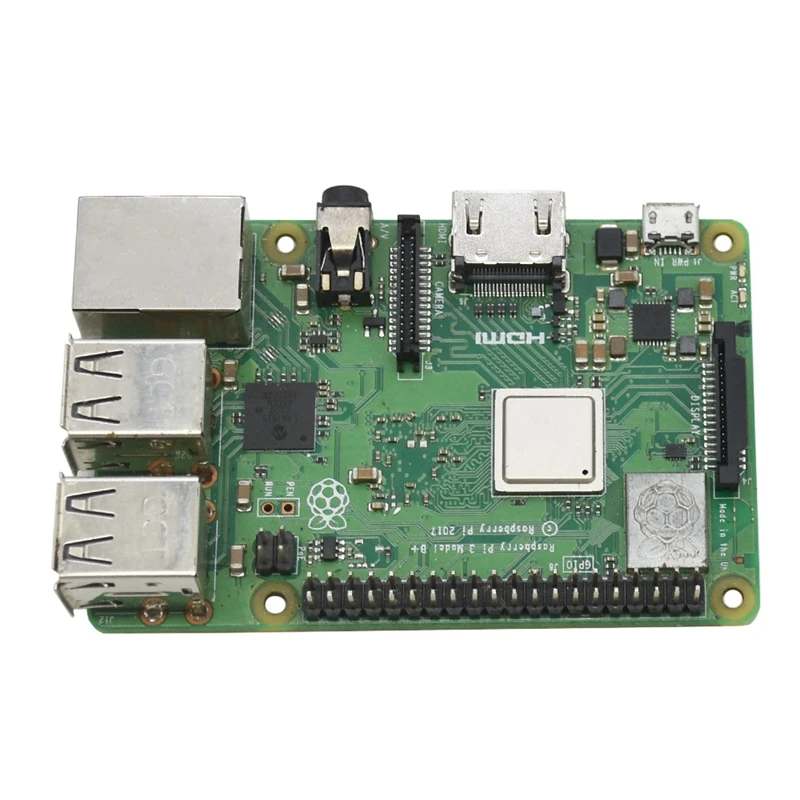 3 в 1 Raspberry Pi 3 Model B+(плюс)+ Abs чехол+ 5V 3A Мощность адаптер для Raspberry Pi 3B+-SCLL