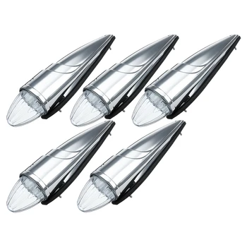 

5X 17 LED Clear Universal Torpedo Cab Roof Top Marker Light for Peterbilt Truck