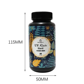 

Fashion 200g DIY UV Resin Ultraviolet Curing Solar Cure Sunlight Activated Hard Glue Resin Hard Crystal Clear Glue Curing Epoxy