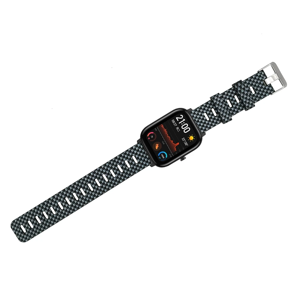 Металлический ремешок из нержавеющей стали для Xiaomi Amazfit Bip/Stratos 2/Pace/GTS GTR 42 мм 47 мм ремешок для huawei Watch GT полосы для Galaxy