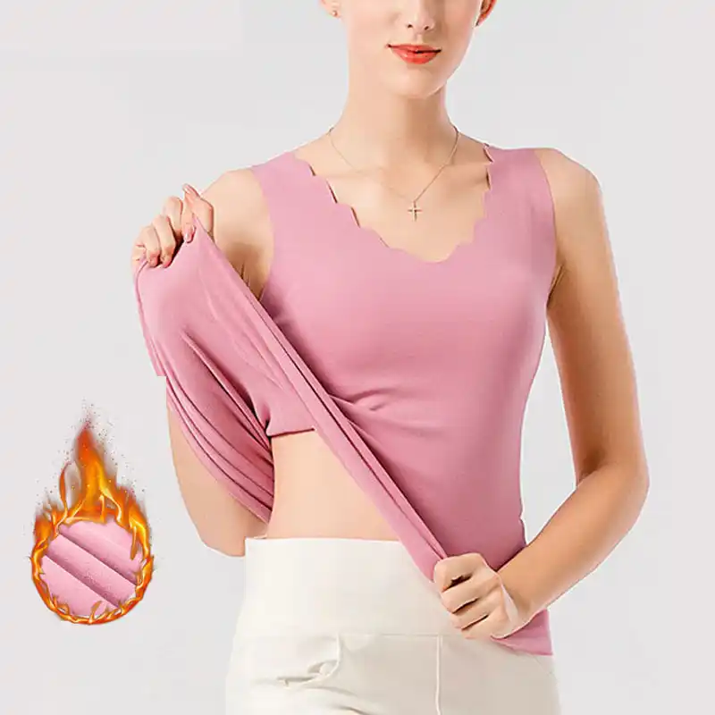 Sleeveless thermal top Clearance