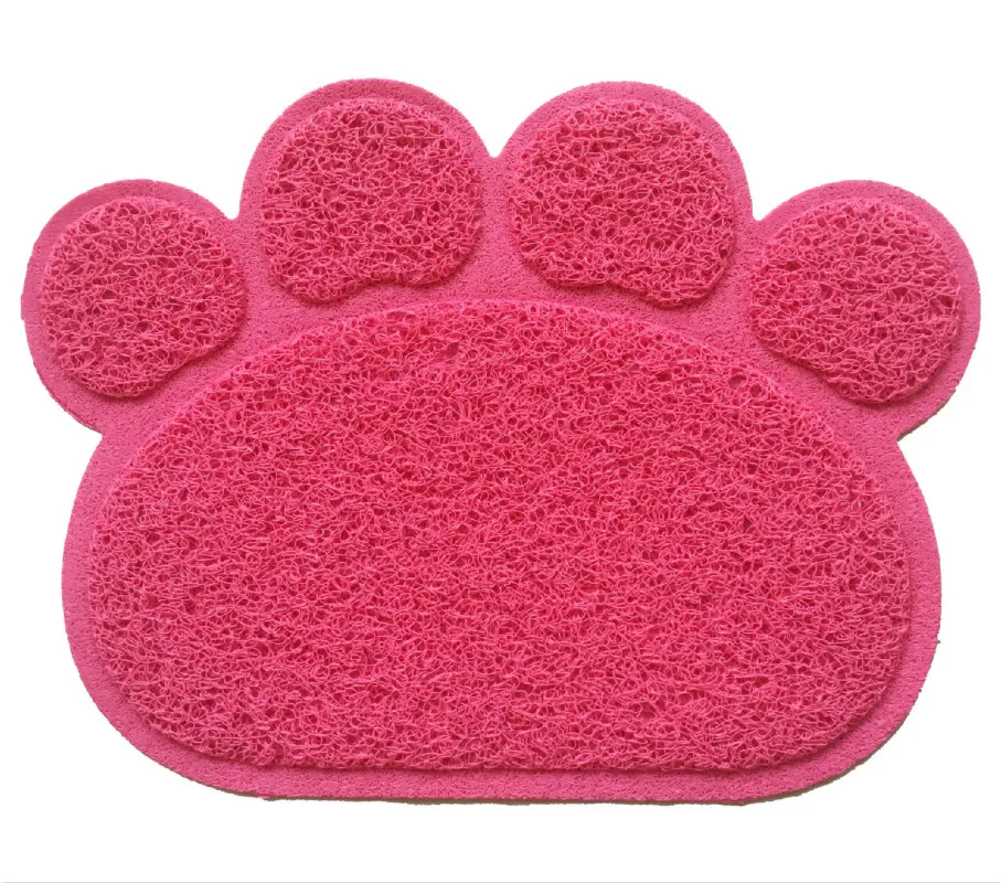 Watermelon Red Paw 30x40 см ПВХ собака paw форма чашки собака щенок кошка кормления Мат Pad кровать блюдо чаша пищевой подачи воды столовых собака поставки рептилий и земноводных - Цвет: Watermelon Red Paw