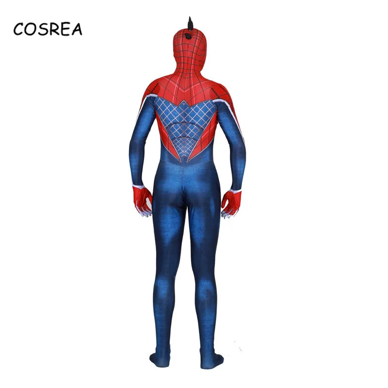 Игры Ps4 Insomniac маска шлем анфас Marvel косплей для взрослых Маска из лайкры супергероя полная голова Хэллоуин