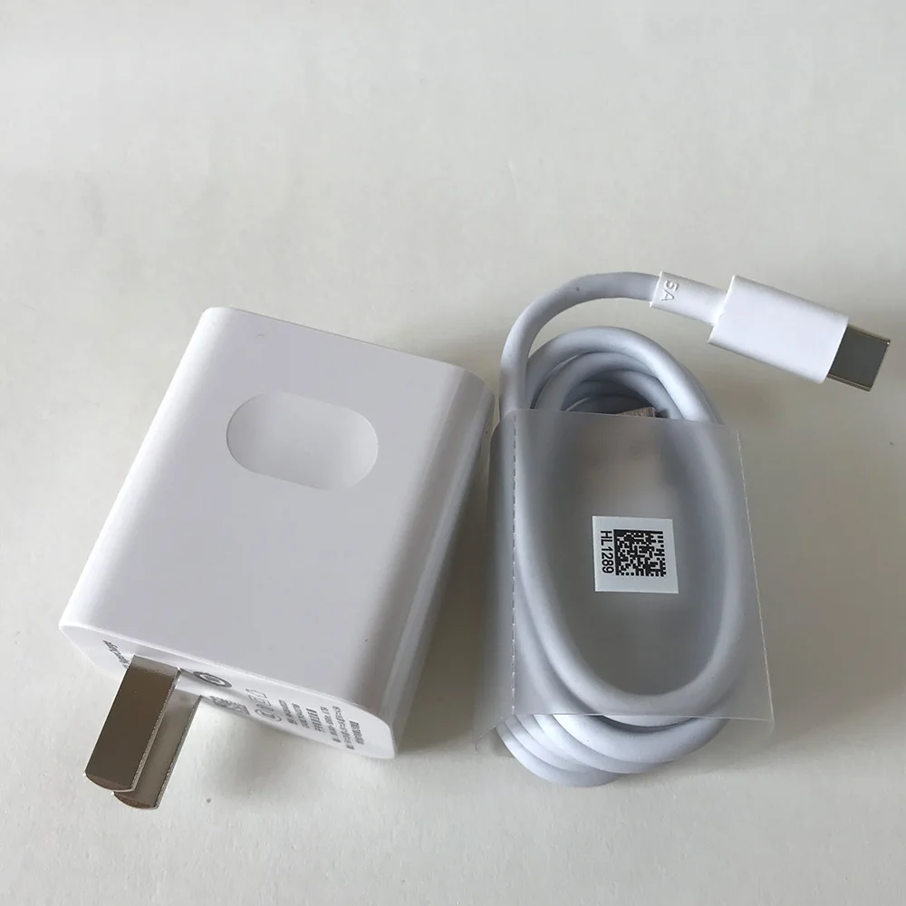 US Charger and Cable huawei Supercharge mate 9 10 20 P10 Plus P20 Pro Honor 20 V20 быстрое супер зарядное устройство 4.5V5A type-C USB 3,0 type C кабель - Тип штекера: US Charger and Cable