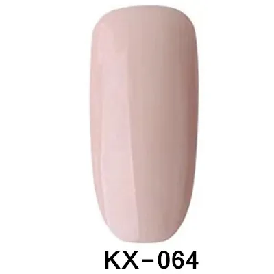 KX064 Gel 8ML KODIES зимний цветной гель лак глазурь замачиваемый УФ светодиодный гель для ногтей художественный Гель-лак для ногтей Vernis Полупостоянный лак для ногтей 8 мл Gellak - Цвет: KX064 Gel 8ML