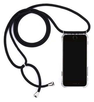 

Necklace Lanyard Shoulder Strap Cord Soft TPU Phone Cover Case For iPhone 11 iPhone XR XS 11 Pro Max X 7 8 6 6S PLUS SE 2020