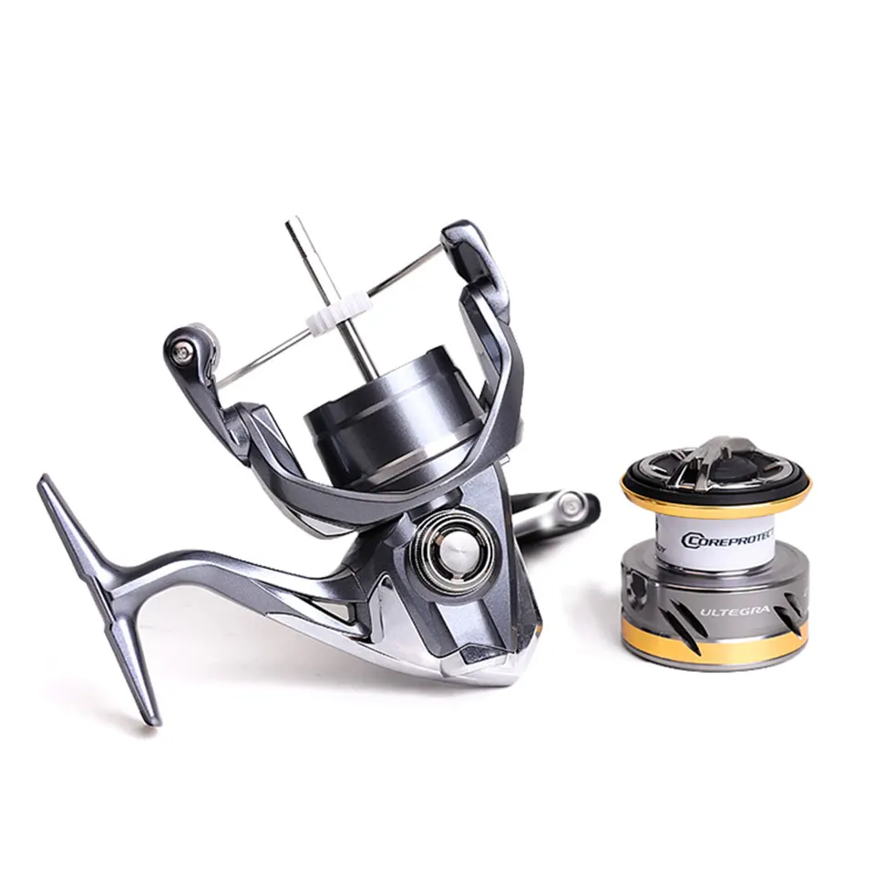 をオリジナルシマノ Ultegra スピニングリール 1000 2500 C3000 4000 最大 11 キロ電源 5 0 1 4 8 1 はがギア海水 淡水釣り Fishing Reels Aliexpress