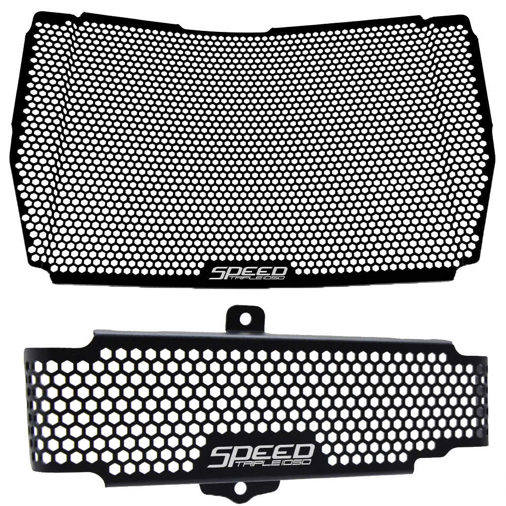 

For Triumph Speed Triple 1050 Motorcycle Radiator Guard Protector Grille 2011 - 2015 Oil cooler Guard 2011-2017 2012 2016 2015