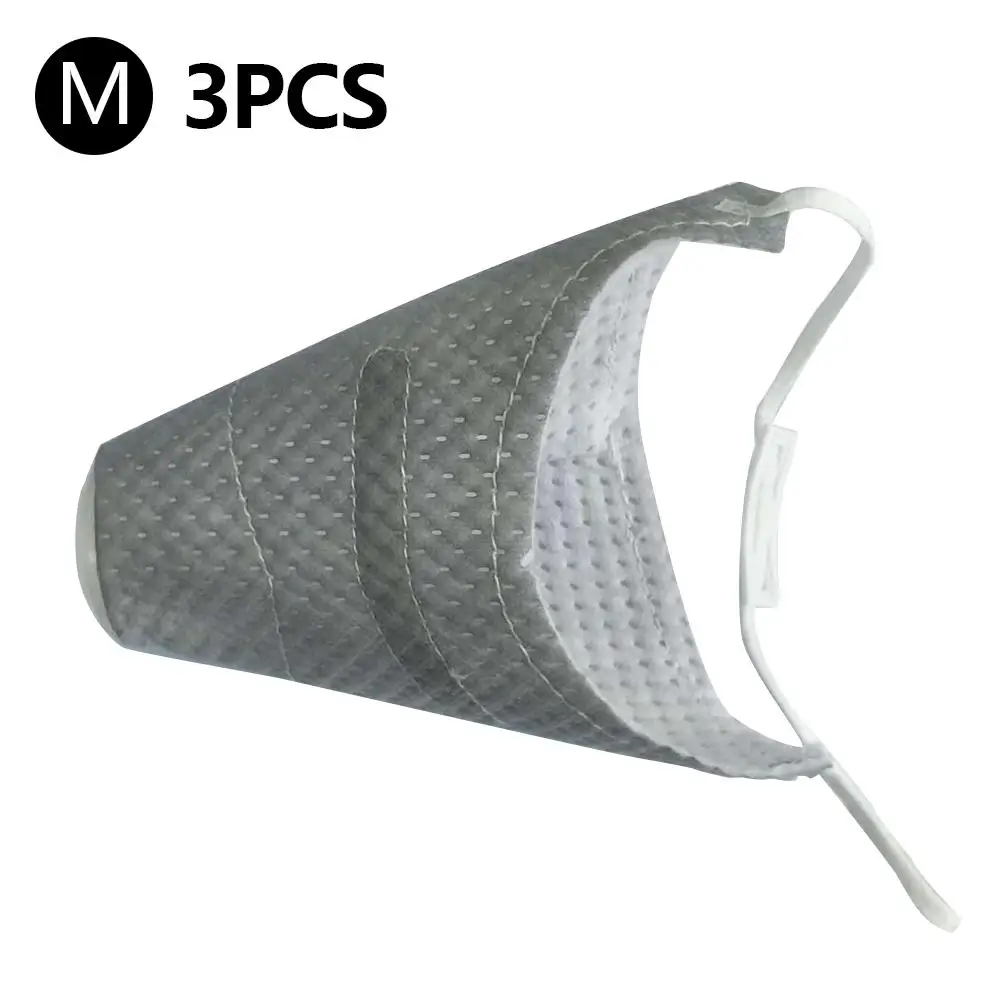 

3pcs/set Pet Dog Muzzle Smoke Mouth Mask Anti Bark Anti-PM2.5 Bite Adjustable Breathable Grey Dog Training Muzzle For Pet Health