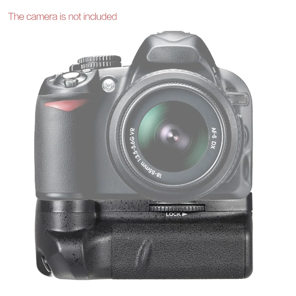 Andoer BG-2F вертикальный Батарейный держатель для Nikon D3100 D3200 D3300 DSLR камера EN-EL 14 батарея