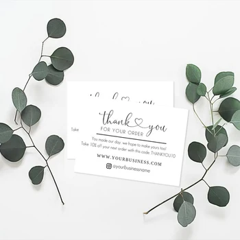 

Custom Business Cards | Thank You Cards | Discount Cards | Printed Business Cards | Promo 3.5 x 2 inches