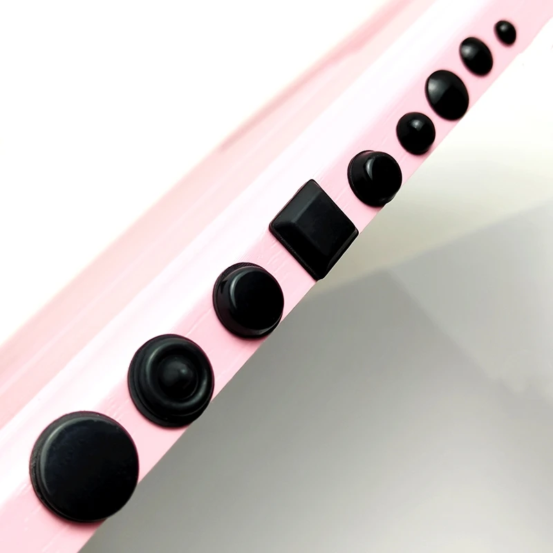 1Set Wall Stickers Self Adhesive Buffer Bumper Toilets Drawer Door Cabinets Anti Collision Rubber Non Slip Silicone Feet Pad