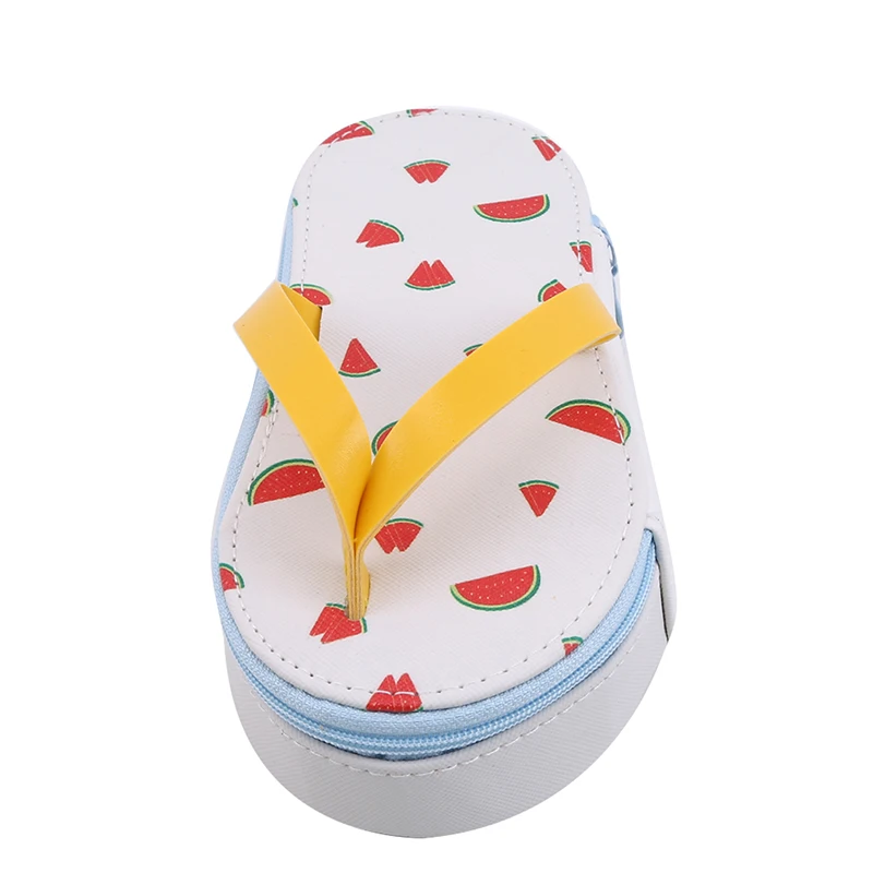 Детская одежда с фруктовым принтом сумки для хранения творческие тапочки Форма