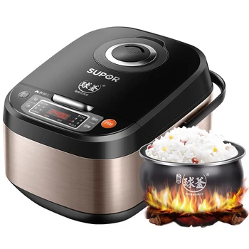 

Rice Cooker Ball Cooker Rice Cooker 4L Home Intelligent Automatic Firewood Rice 6 People