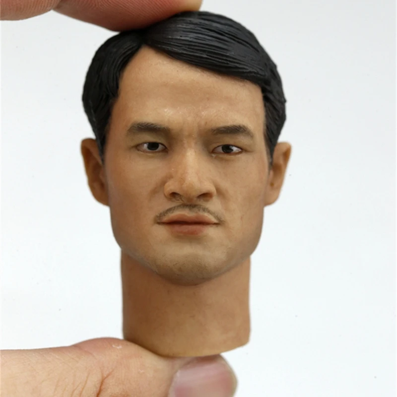 

1/6 Scale Male Head Sculpt Asia Famous Zombie Movie Star Head Carving Model Fit 12" Action Figure