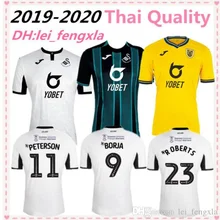 Футбольные Футболки Swansea City, 19, 20, серия BORJA PETERSON CELINA A AYEW