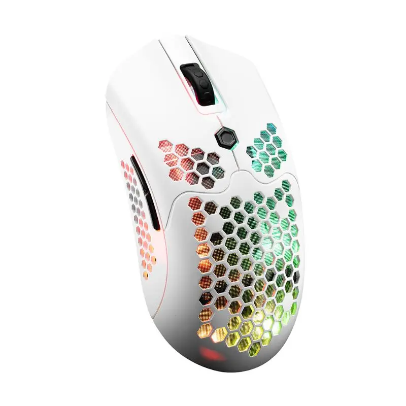 

X2 12000DPI Dual Mode Gaming Mouse 7 Keys Hollow Out RGB Light Wireless Mouse