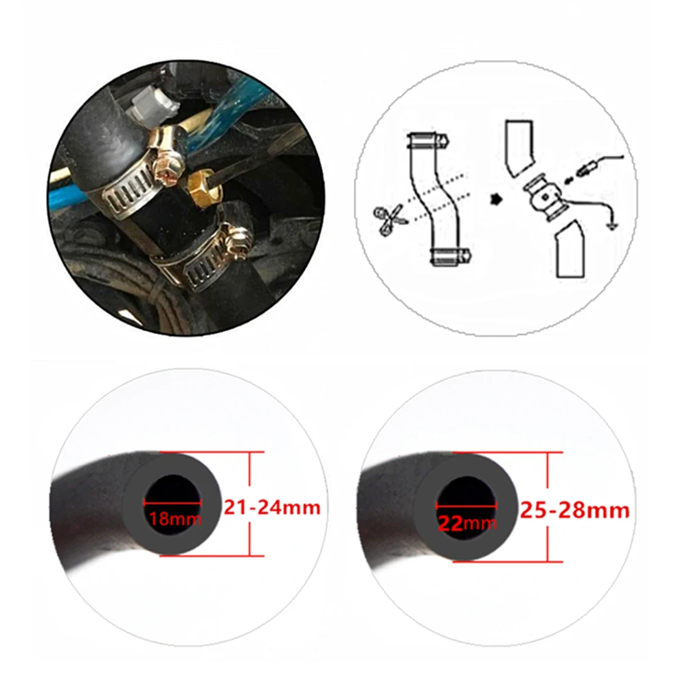 Датчик температуры для мотоцикла XMAX250 300 NMAX CB500X Cb650F YBR125 новый Круглый адаптер