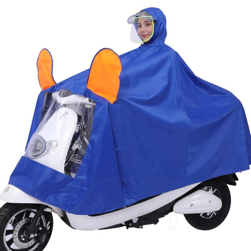 Raincoat Motorcycle for Women Breathable Jacket Red Fashion Travel Rain