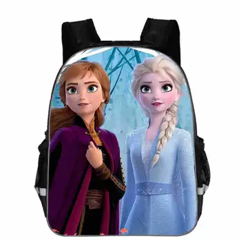 

11/13/16 inch Cartoon Princess Printing Backpack Children School Bags Backpack Girls Kindergarten Bag Elsa' Backpacks