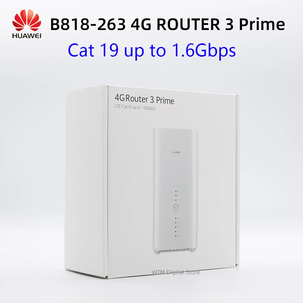 Huawei B818 4G маршрутизатор 3 Prime LTE CAT19 263 optus версия|3G/4G роутеры| |