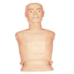 Tubo nasogástrico y traquea, modelo de enfermería, cuerpo de maniquí