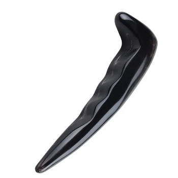 

Foot Scrapping Massage Plate Stick Pen Gua Sha Natural Buffalo Ox Horns Acupuncture Point Massager Eye Beauty Tool Health