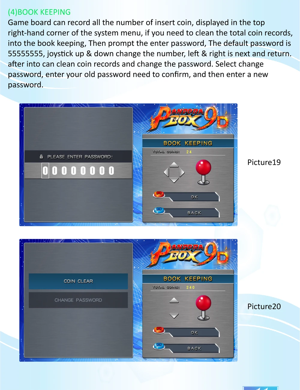 Pandora box 9D VGA HDMI выход для lcd/2500 В 1 игры комплект видео-аркадные доски аксессуары провода/Jamma 28pin