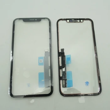 

5pcs/lot Touch Screen Digitizer Panel Repair Parts with Frame For iPhone XR Touchscreen Front Glass Lens Sensor
