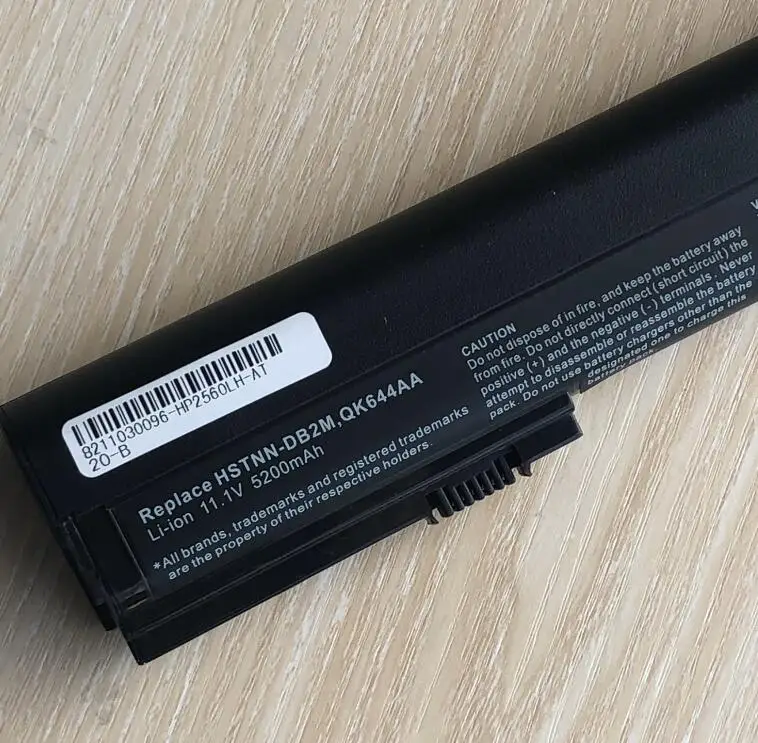 Bateria de Latop para hp Elitebook 2560p 2570p Bateria 632423001 Hstnn-c48c Db2l Ub2k - Imagem 6