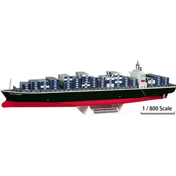 

1:800 DIY 3D Paper Model NYK CASTOR Transport Ship Boat Three-dimensional Transport Ship Paper Model Children Educational Toys