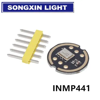 

10PCS Omnidirectional Microphone Module I2S Interface INMP441 MEMS High Precision Low Power Ultra small volume for ESP32
