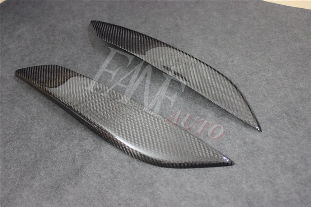 Крышка фары из углеродного волокна Брови Веки для nissan fairlady Z Z33 350Z 2003-2008