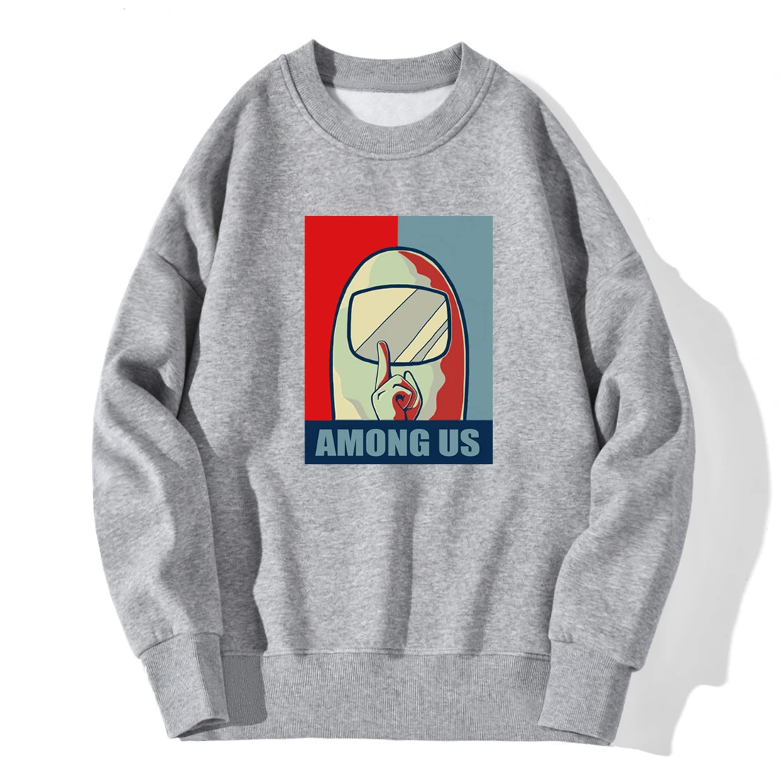 

Fashion Among Us Print Winter Fleece Hoodies Male Long Sleeve O Neck Loose Hip Hop Streetwear Male Fashion New Outdoor Tracksuit