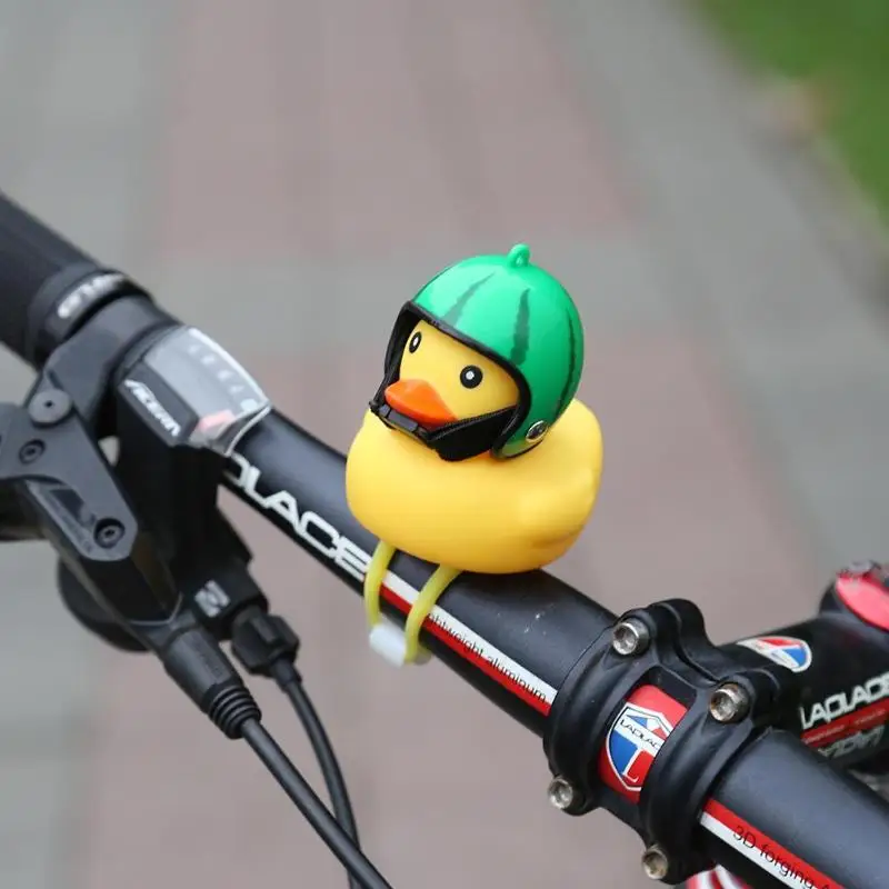 

Plastic Bicycle Bell Ring Trumpet for Xiaomi M365 Electric Scooter Accessories Warning Light Cycling Bike Bell Yellow Duck