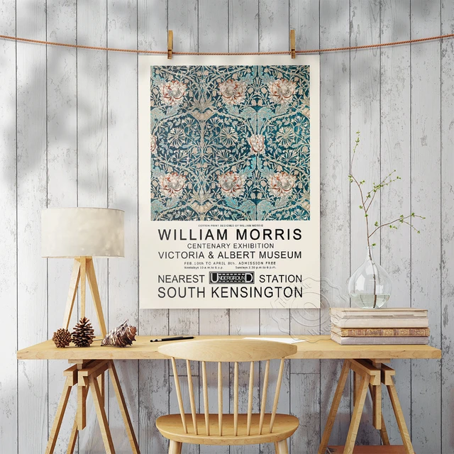 Art Classics wall art - 'William Morris exhibition poster V&A