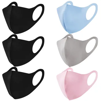 

6pc Cloth Face Mask Children FaceMasks Masks Mouth Cover Protective Reuseable Mouth-muffle mascarillas Washable mondmaskers