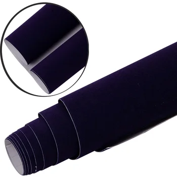 

SUNICE 1.35x0.3/0.5m Car Wrap Film Auto Internal External Suede Fabric Decor Stickers Heat Resist Vinyl Wrapping Styling Sticker