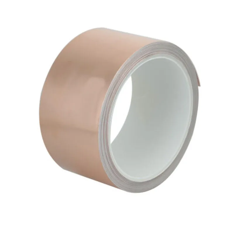 Single Sided Conductive Copper Foil Tape Strip Adhesive Shielding Heat Resistant 50MM*20M | Инструменты