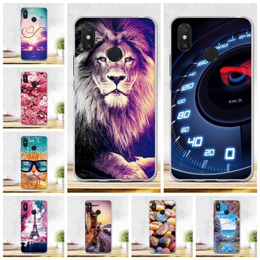 For Xiaomi Mi Max 3 Pro Case Max3 Cover Soft Silicone Thin TPU Phone Cases Fundas 6.9&quot SHells | Мобильные телефоны и
