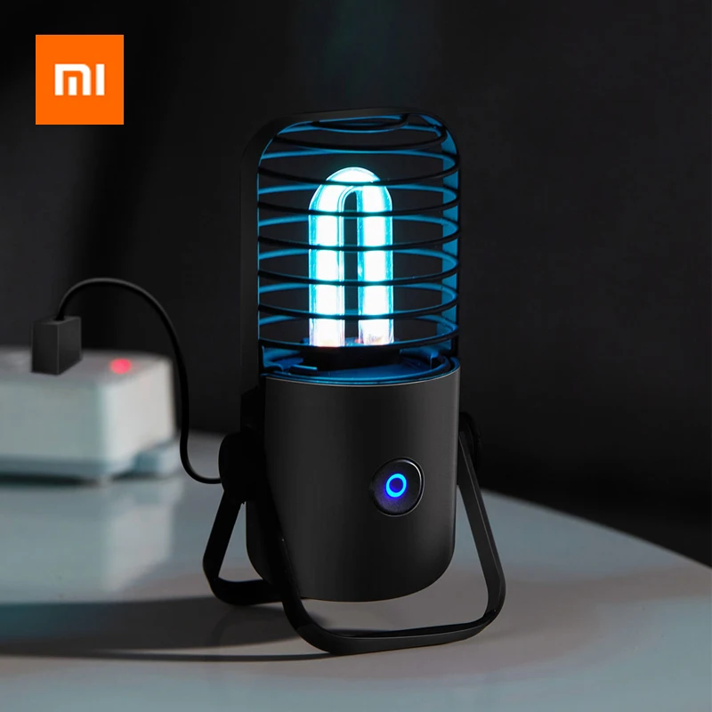 

Xiaomi Xiaoda UV Ozone Sterilization Disinfection Lamp Rechargeable Sterilizer Light Kill Bacteria Virus Make Masks Reusable