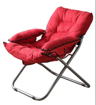

Creative Lazy Sofa Chair Single Small Dormitory Household Computer Chair Recreational Foldable Balcony Net Red Lifting Chair