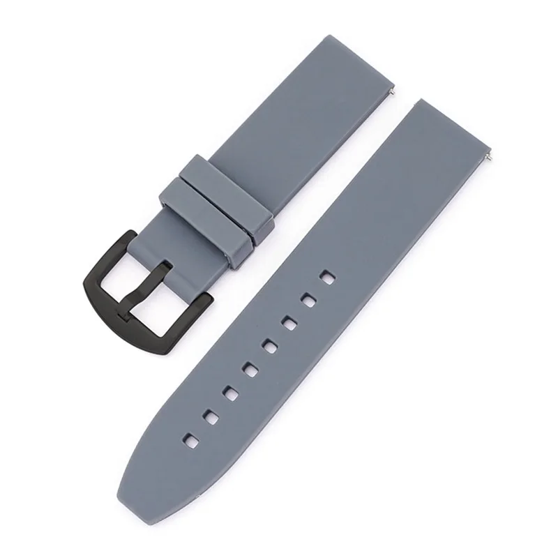 Versatile Quick Release Silicone Watch Strap - Available in Multiple Sizes