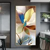Nordic Luxury Gold Lines Posters and Prints Wall Picture Modern Abstract Flower Picture Canvas Painting for Gallery Home Decor 2