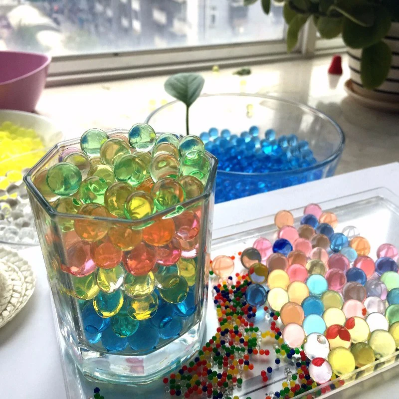 13000pcs/bag Crystal Soil Hydrogel Toy Gun Gel Ball Polymer Water Beads Flower/Wedding/Decoration Growing Water Balls gift 13000pcs/bag Crystal Soil Hydrogel Toy Gun Gel Ball Polymer Water Beads Flower/Wedding/Decoration Growing Water Balls gift