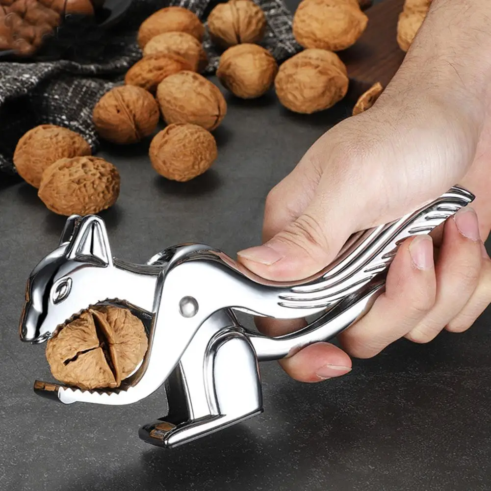 

Squirrel Shape Walnut Nutcracker Nut Opener Sheller Clip Clamp Plier Cracker Walnut Nutcracker Kitchen Gadget Walnut Clip