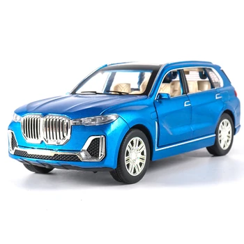 

1:24 Scale Simulation X7 SUV Car Model Diecasts Vehicles Toys Alloy Auto Speelgoed With Hot Pull Back Wheels Car Toy For Kids